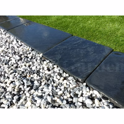 Bordure Ardoise Patinée 25 cm – Pack 24 pièces – 6 mètres