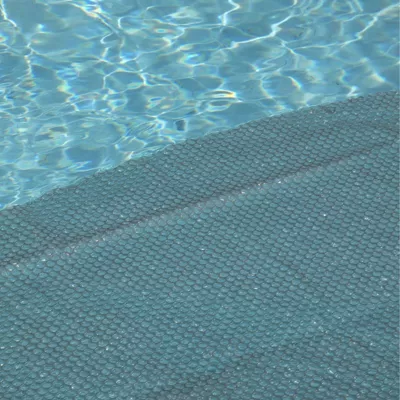 Couverture Solaire Piscine Gris Silver – Ovale – 366X610 Cm – 215 Microns – Recoupable