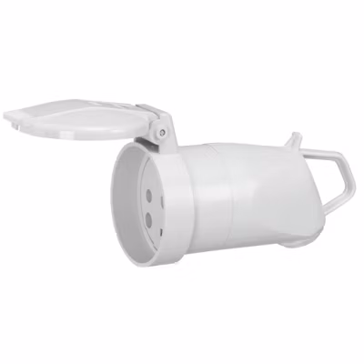 Fiche + clapet 3P+N+T 20A 400V Plexo Legrand