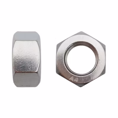 100 Ecrous Hexagonaux HU M12 mm – DIN 934 – Inox A4 – D-Work