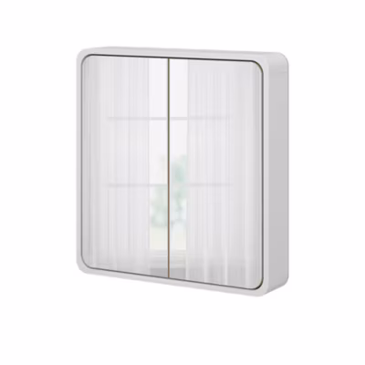Vicco armoire de toilette blanc/chêne 60x60cm