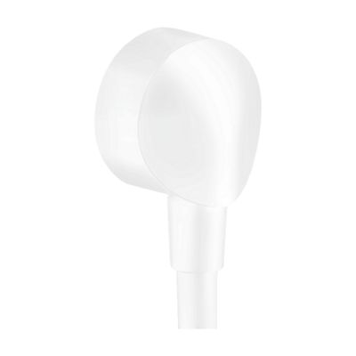 Coude de raccordement HANSGROHE FixFit  E Blanc mat