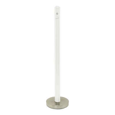 Socle cendrier – acier inoxydable – 24x24x4 cm (pied non inclus) – Securit