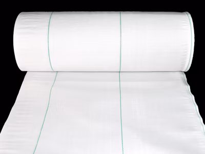 Toile de paillage – Blanche – 130gr/m² – Plié 2.10m x 100m Blanc 130g/m²