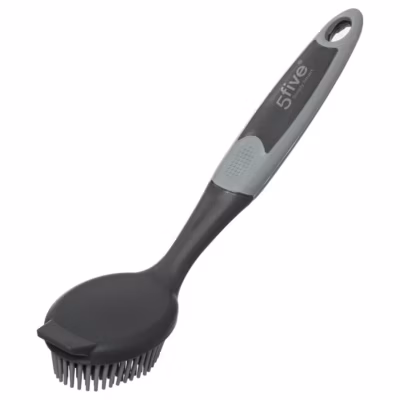 Brosse vaisselle en caoutchou Gris – 5Five