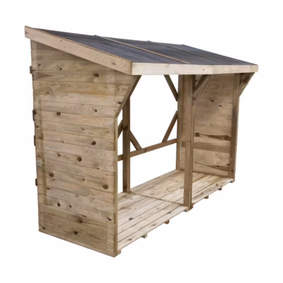 Abri bûches Kiev – 4,5 stères – marron