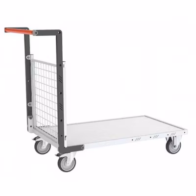 Chariot modulaire 1 côté grillagé – Plateau 985x600mm – Charge max 250kg – 806724241