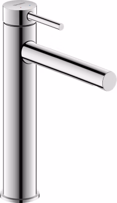 Robinet mitigeur monocommande lavabo laiton Chrome, Sans Garniture de vidage ni Tirette – 25×5,2x20cm – CIRCLE L