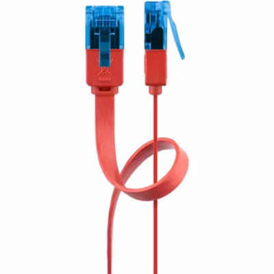 Câble RJ45 Cat6a plat non blindé 50cm GOOBAY