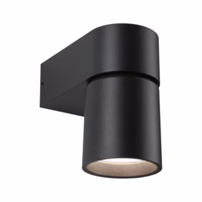 Applique d&rsquo;extérieur LED Kimu IP44 cylindrique 80mm 3000K 8W 500lm 230V 70 Anthracite Aluminium