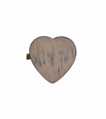 ARLY -Embrasse Magnétique Cœur en Bois – Sans Perçage