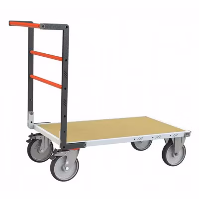 Chariot charge lourde – Plateau bois médium 1000x595mm – Charge max 600kg – 806722250