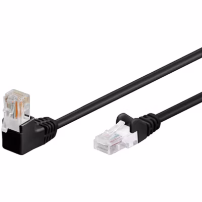 Câble RJ45 Cat5e coudé non blindé 3m GOOBAY