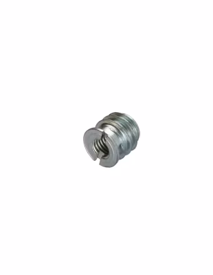 Insert fileté bois fendu M8 13X25 Acier brut – 1 pièce