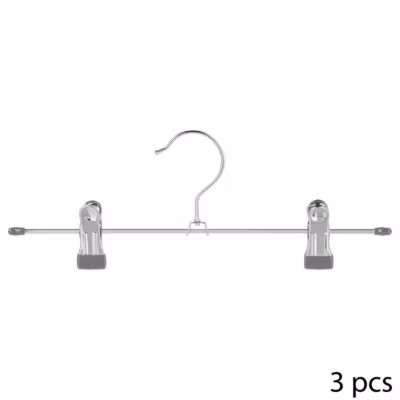 3 cintres à pinces en métal – 5Five
