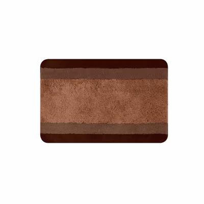 Tapis de bain Polyester BALANCE 55x65cm Marron Spirella