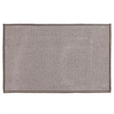Tapis à poils courts anti-dérapant Gris 40 x 60 cm