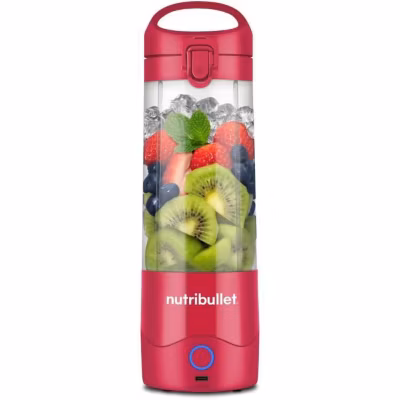 Blender portable NutriBullet – NBP003MA – 70 W – 0,475 L – Magenta – 1 bouteille incluse