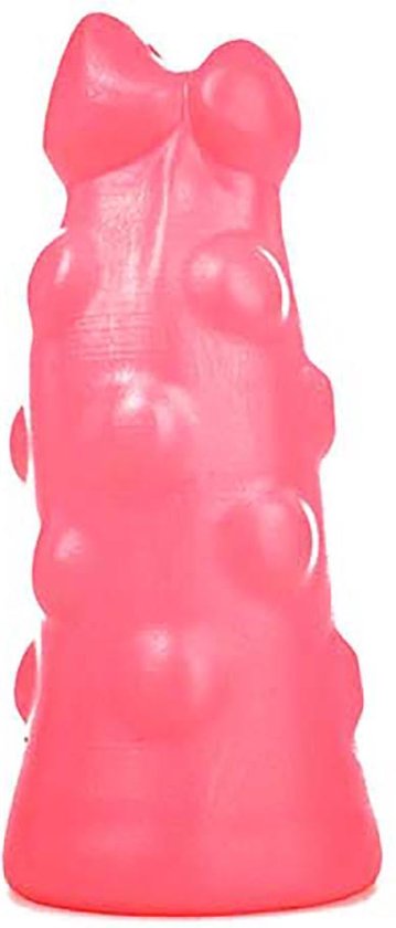 BubbleToys – PokPok – BubbleGum – Petit – gode anal diam. Haut : 5,4 cm Med : 6,7 cm Base : 8,4 cm