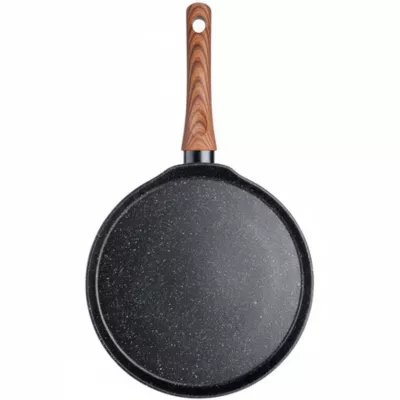 Poêle plate à revêtement granit 24 cm