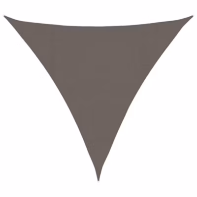 vidaXL Voile d&rsquo;ombrage 160 g-m2 Anthracite 4,5×4,5×4,5 m PEHD