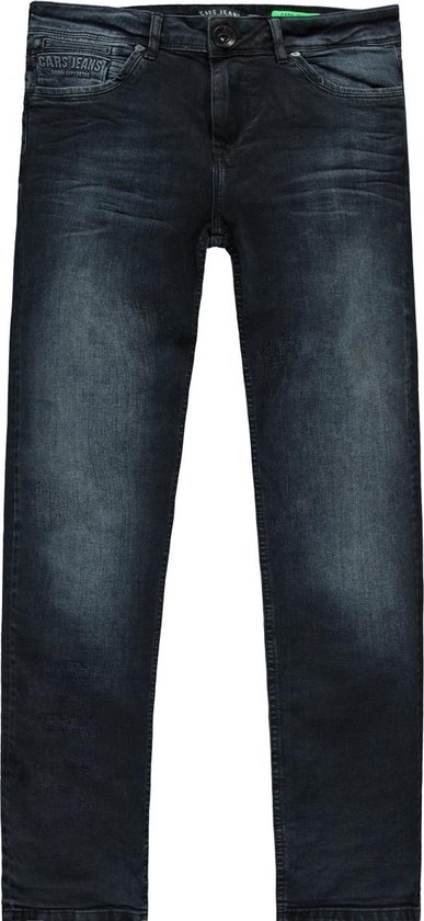 Cars Jeans – Jeans pour hommes – Coupe slim – Stretch – Longueur 34 – Blast – Bleu Noir