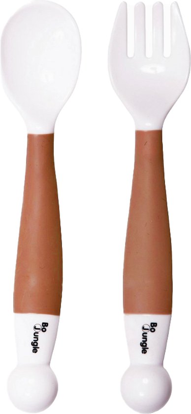 Bo Jungle B-Bendable Terracotta Bendable Couverts pour enfants B571120