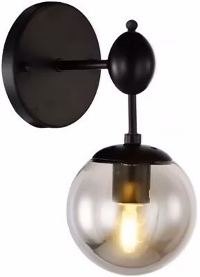 APPLIQUE MURALE APP750-1W BLACK