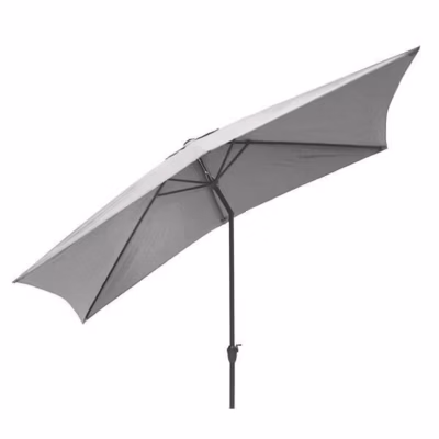 Parasol droit en aluminium – OZALIDE – Diamètre 3,80m – Toile en polyester 160g – Couleur Ecru