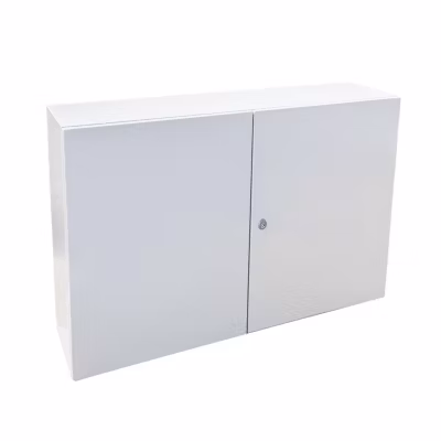 Armoire électrique En Métal étanche Ip55 – 600x1200x300 – 2 Portes – Plaque Fournie – Argenta Ide