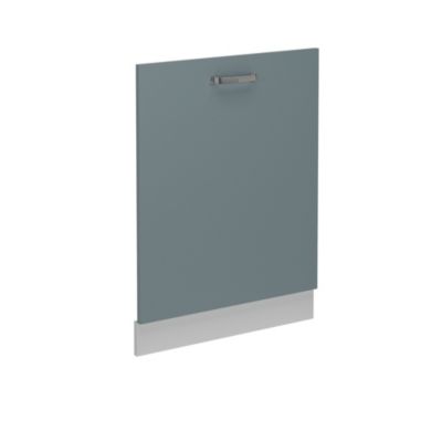 Vicco Panneau de lave-vaisselle Bleu-gris 60cm sans PT