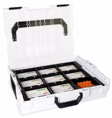 L-BOXX 415 bornes & accessoires panachés Série 221 4 & 6mm2 – WAGO – 887-928