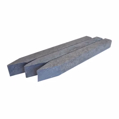 Piquet pour bordure Plastique Recyclé Gris 40x4x4 cm (lot de 10 piquets) – RO&rsquo;MA NATURE
