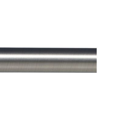 Tringle  à rideau métal diamètre 20 mm (150 cm – Gris foncé mat)