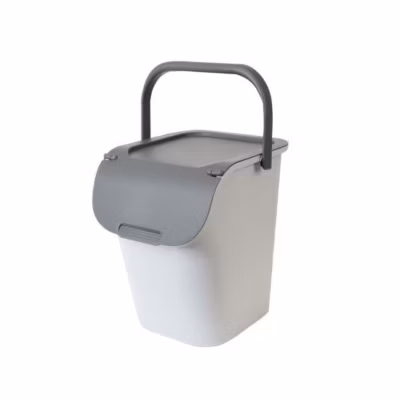 Eda Poubelle de tri 40l gris – 010612 G.BT/G.A