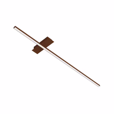LUMICOM – SPLINT 1X Plafonnier, STRIP LED, 17W/m, 4000K, métal, corten, L100cm