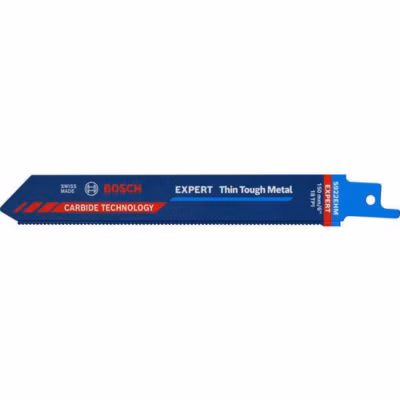 Bosch EXPERT S 922 EHM – Lames de scie sabre Thin Tough Metal, 150 mm, lot de 10