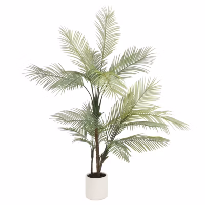 Palmier artificiel pot blanc 180cm
