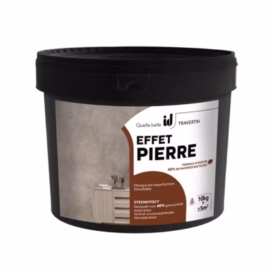 ENDUIT EFFET PIERRE ARDOISE 10KG – ID PARIS