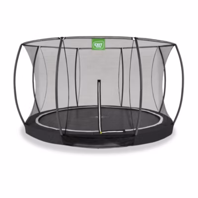 Trampoline enterré EXIT Black Edition D366cm noir