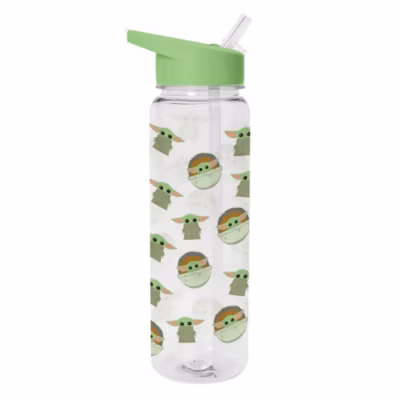 Star Wars: The Mandalorian – Gourde motif Grogu Beige/Green/Transparent (Taille unique)