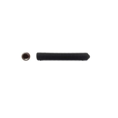 100 Vis Sans Tête 6 Pans Creux à Bout Pointeau STHC 8 x 25 mm – DIN 914 – 45H – Brut – D-Work