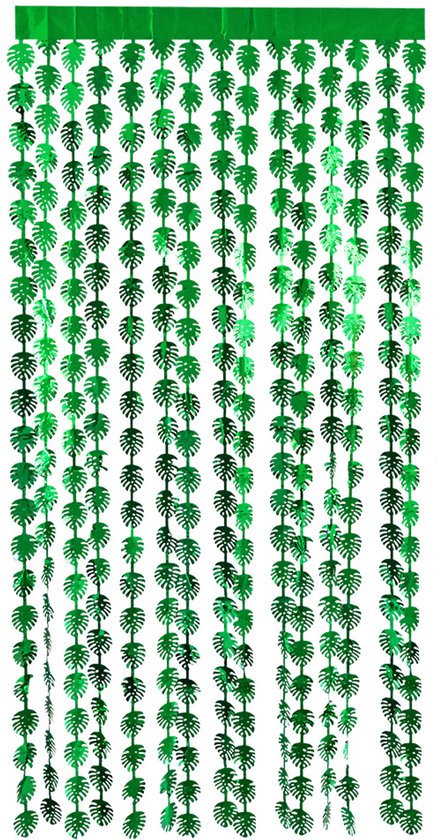 Boland – Rideau Feuilles de Palmier – Hawaï;Tropical – Fête de Jardin – Fête à Thème – Anniversaire