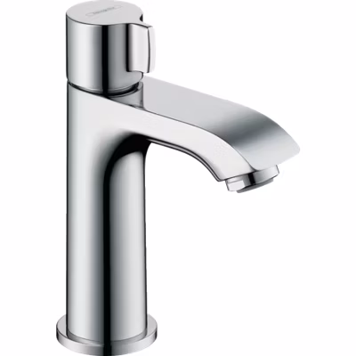 HANSGROHE Robinet lave-mains Metris 100 eau froide sans tirette ni vidage chromé