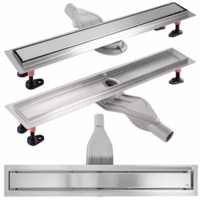 Drain Linéaire Rea Neox Superflow 800 Brush Steel