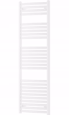 Silla Sèche-serviettes eau chaude 680W 150x50x5,4cm, Blanc