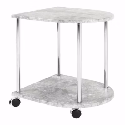 Desserte de Cuisine Effet Béton « Miguel » 45cm Gris