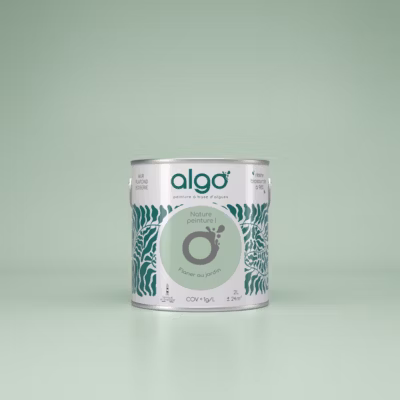 Peinture Algo – Vert Flâner au Jardin – 2L – Satin