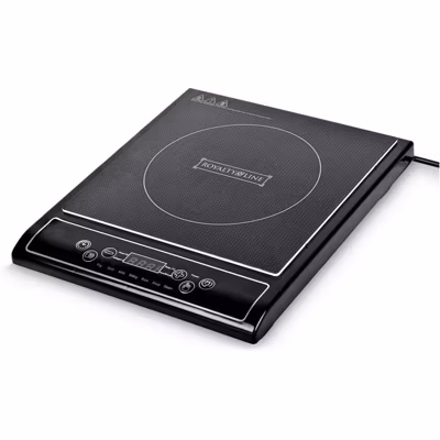 Plaque de cuisson simple à induction 2000W Noir Royalty Line RLEIP20001