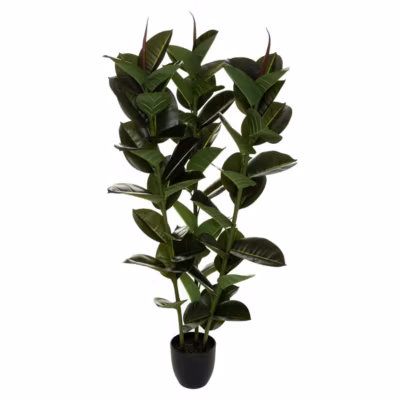 Ficus robusta artificiel H120 cm – Atmosphera